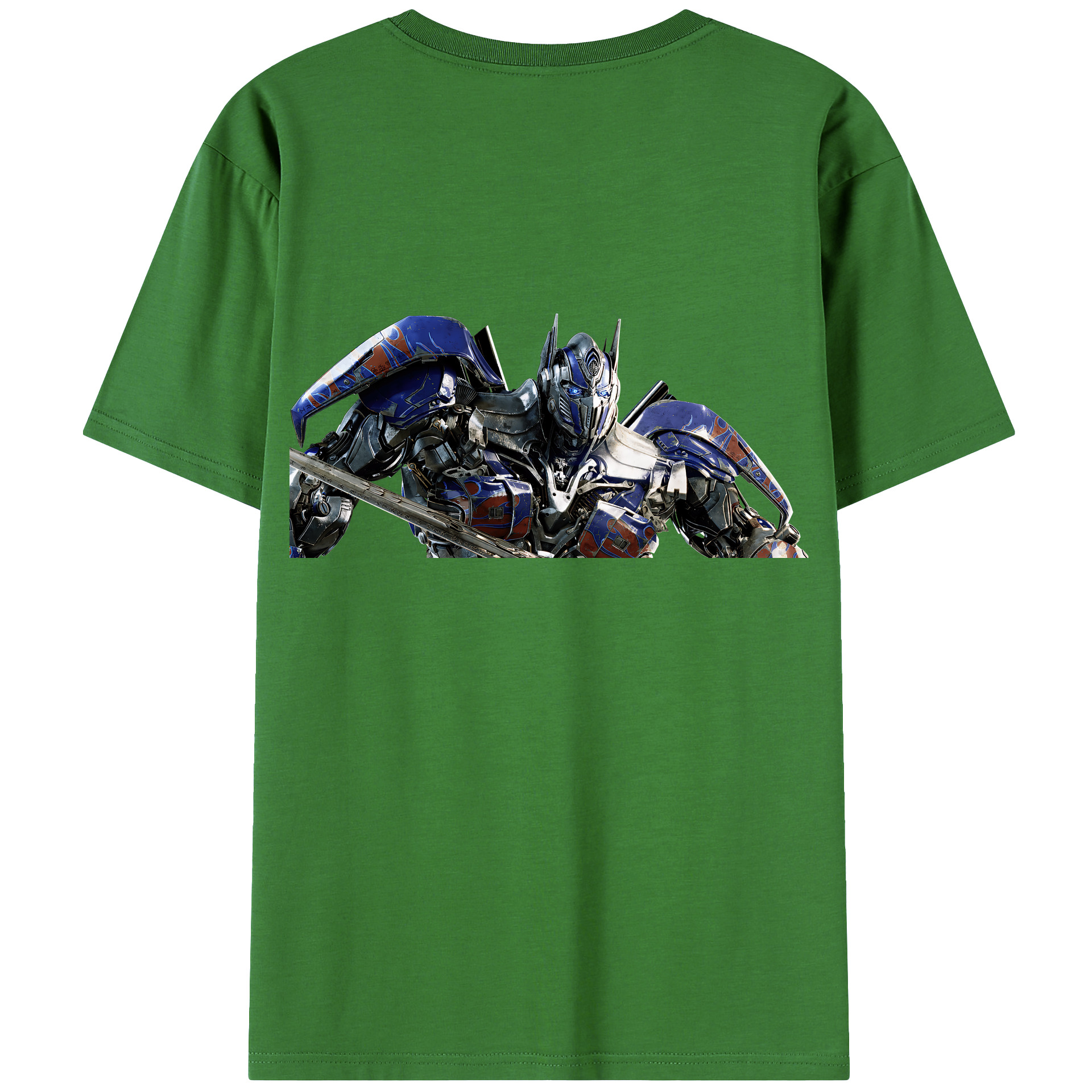 （画像用） Transformers トランスフォーマー レディース半袖Tシャツ(バックプリント)